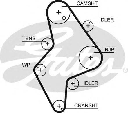 Ремень ГРМ 5658XS GATES