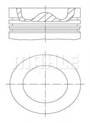 Поршень 56 14328 0 PERFECT CIRCLE