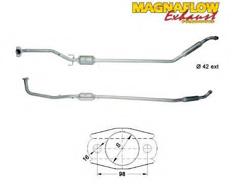 Катализатор 88033 MAGNAFLOW