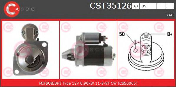 Стартер CST35126AS CASCO