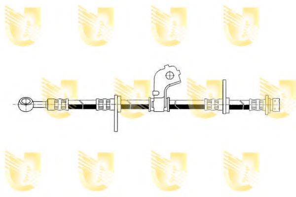 Тормозной шланг 377257 UNIGOM