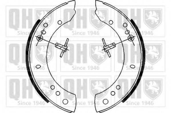 Комплект тормозных колодок BS579 QUINTON HAZELL