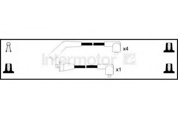 Комплект проводов зажигания 83058 STANDARD