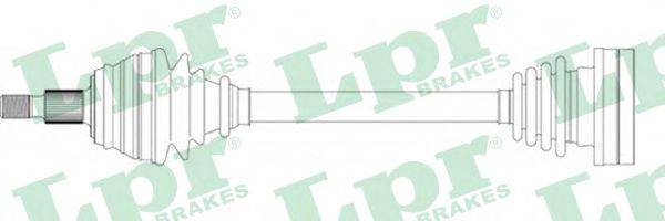 Приводной вал VW163L SHAFTEC