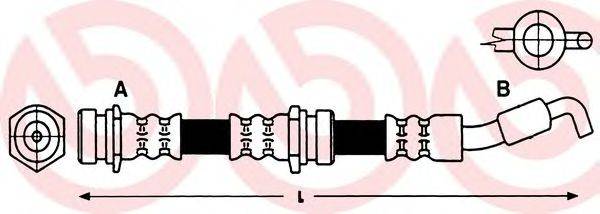 Тормозной шланг T 49 049 BREMBO