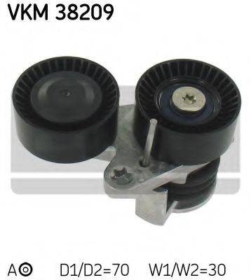 Натяжной ролик, поликлиновой  ремень VKM 38209 SKF