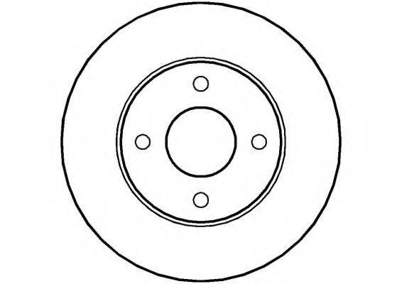 Тормозной диск NBD063 NATIONAL
