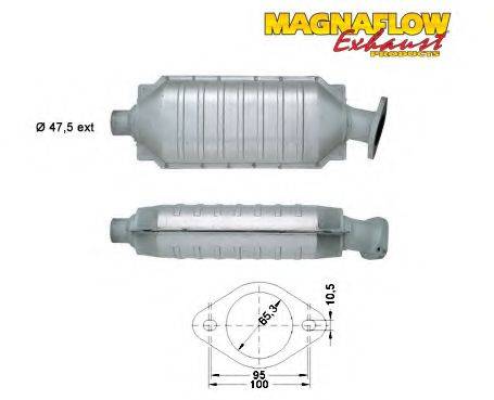 Катализатор 89230 MAGNAFLOW