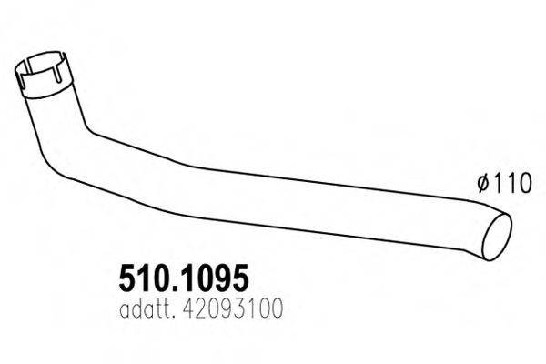 Трубка 510.1095 ASSO