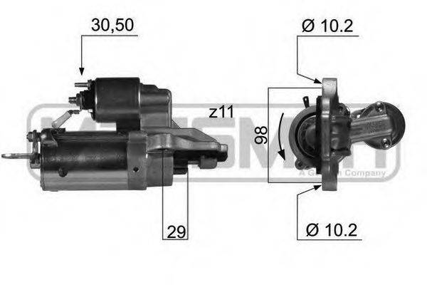 Стартер 220368 MESSMER