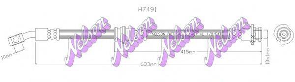 Тормозной шланг H7491 BROVEX-NELSON