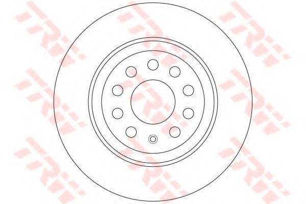 Тормозной диск DF6504 TRW