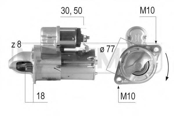 Стартер 220615 MESSMER