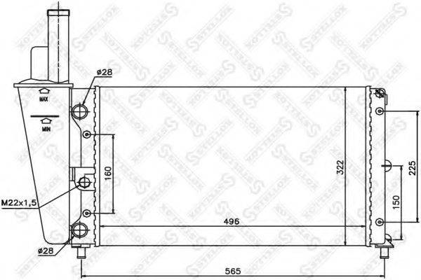 Теплообменник 10-26084-SX STELLOX