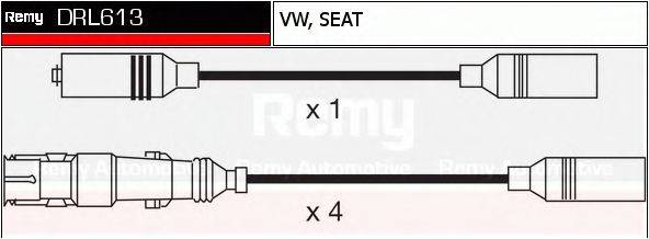 Комплект проводов зажигания DRL613 REMY