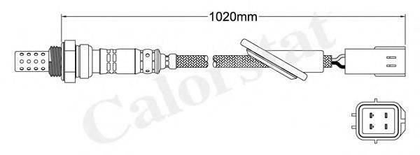 Лямбда-зонд LS140639 CALORSTAT by Vernet