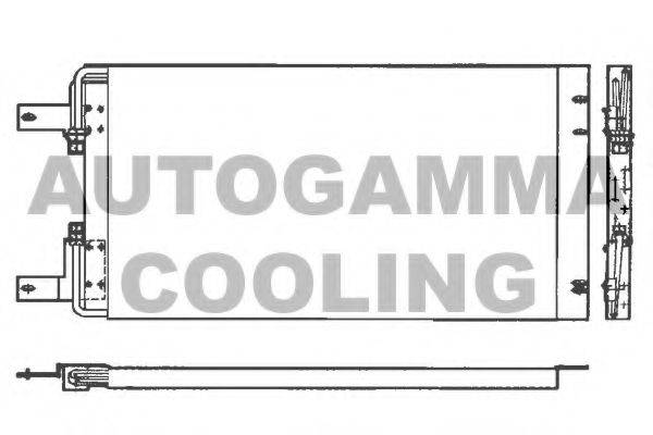 Конденсатор, кондиционер 101825 AUTOGAMMA