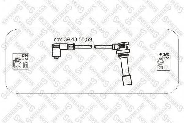 Комплект электропроводки 10-38459-SX STELLOX