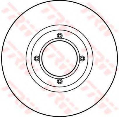 Тормозной диск DF1995 TRW