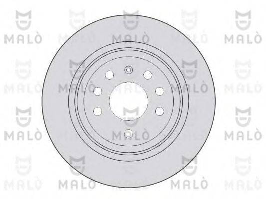 Тормозной диск 1110078 MALO