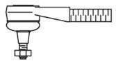 Наконечник поперечной рулевой тяги 962 FRAP