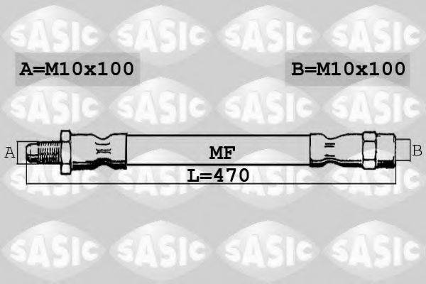 Тормозной шланг SBH0180 SASIC