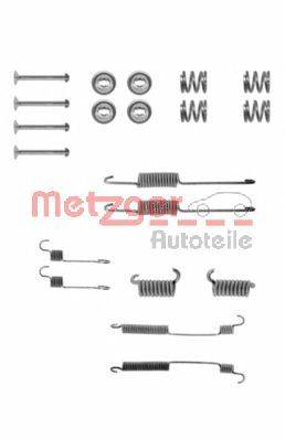 Комплектующие, тормозная колодка 105-0599 METZGER