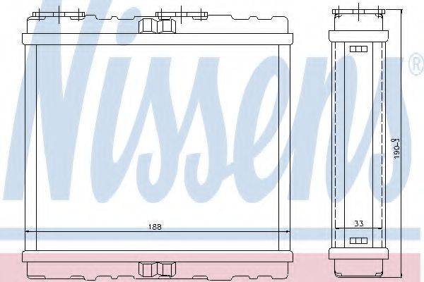 Теплообменник 73389 NISSENS