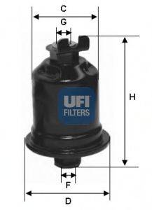 Фильтр топливный 31.585.00 UFI