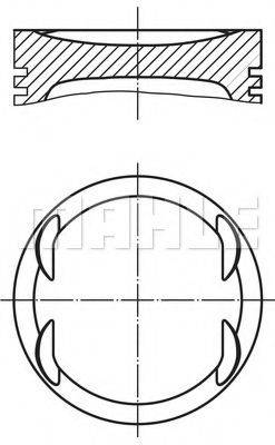 Поршень 030 99 12 MAHLE ORIGINAL