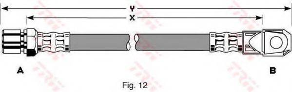 Шлангопровод PHD117 TRW