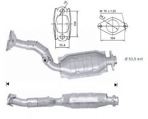 Катализатор 65607 MAGNAFLOW