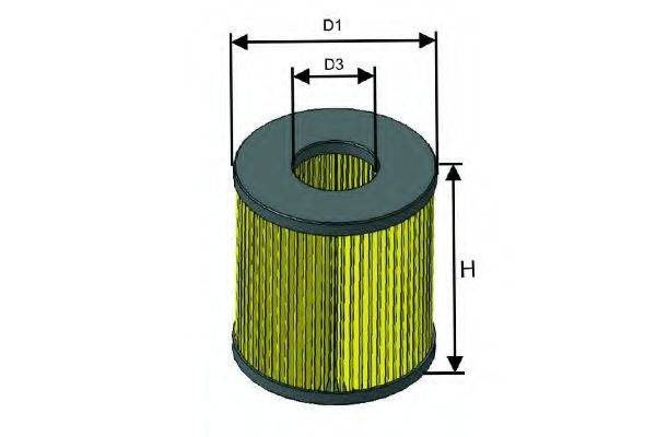 Фильтр масляный L143 MISFAT