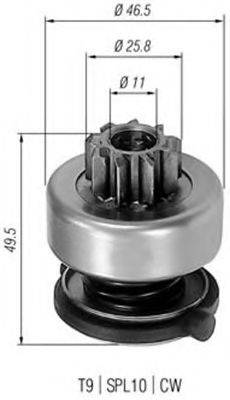 Рисунок 940113020301 MAGNETI MARELLI