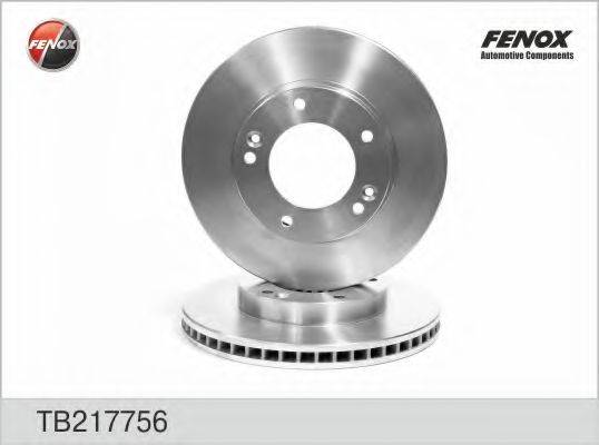 Тормозной диск TB217756 FENOX