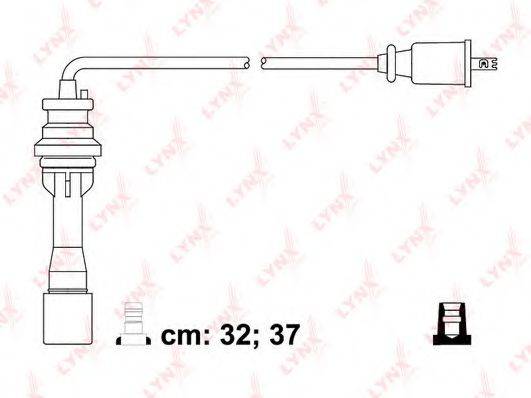Комплект проводов зажигания SPC5124 LYNXauto