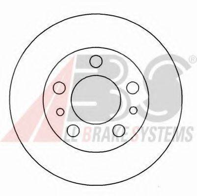 Тормозной диск 15916 A.B.S.