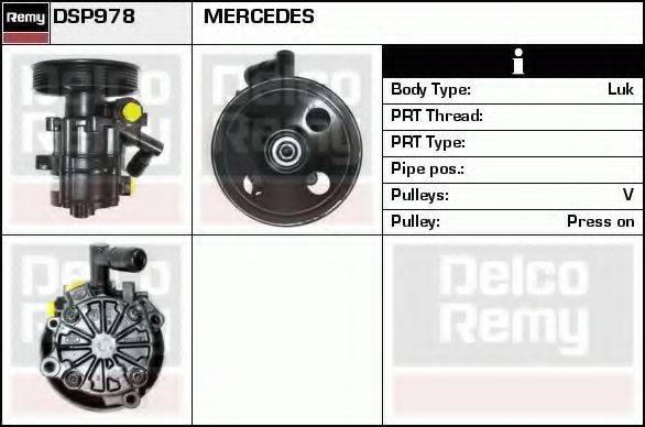 Гидравлический насос, рулевое управление DSP978 REMY