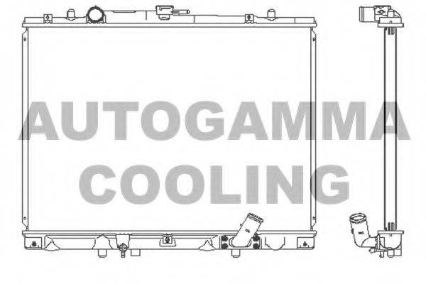 Теплообменник 102209 AUTOGAMMA