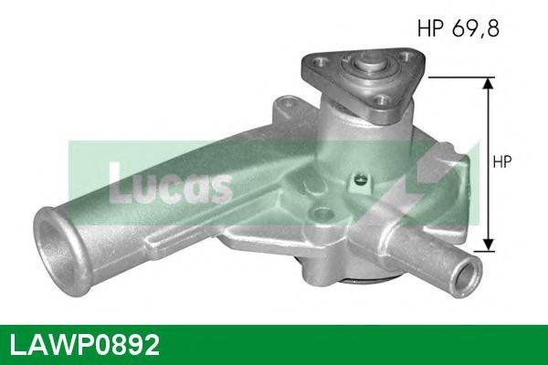 Насос водяной LAWP0892 LUCAS ENGINE DRIVE