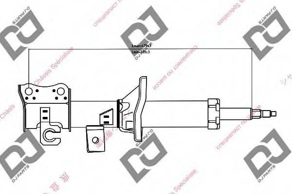 Амортизатор DS1243GS DJ PARTS