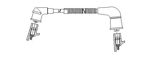 Провод зажигания 389E55 BREMI