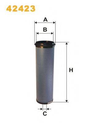Фильтр воздушный 42423 WIX FILTERS