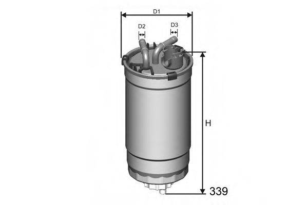 Фильтр топливный M391 MISFAT