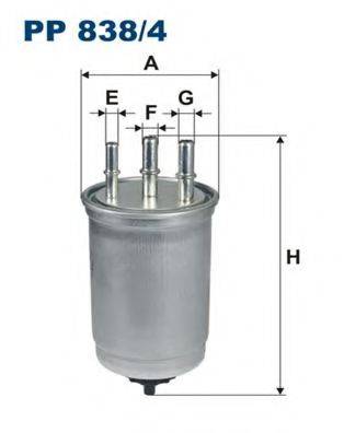 Фильтр топливный PP838/4 FILTRON