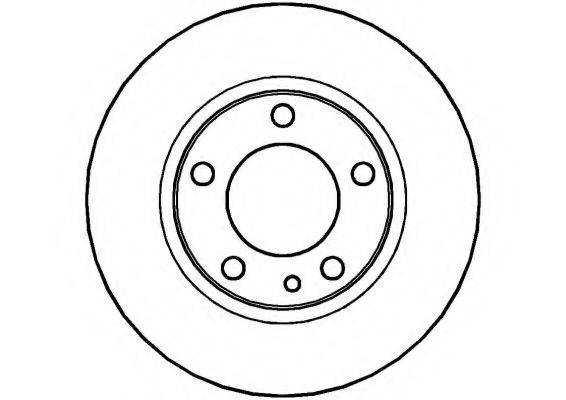 Тормозной диск NBD102 NATIONAL
