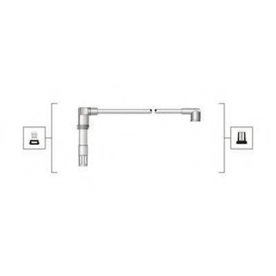 941319170081 MAGNETI MARELLI Комплект проводов зажигания 941319170081 MAGNETI MARELLI