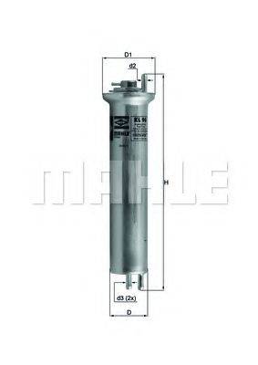KL 96 KNECHT Фильтр топливный KL 96 KNECHT