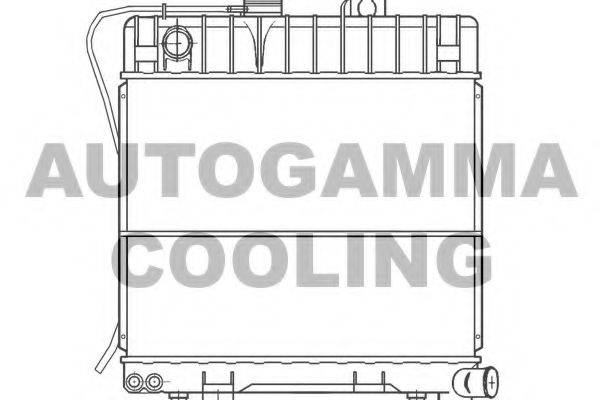 Теплообменник 100093 AUTOGAMMA