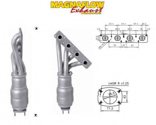 60602 MAGNAFLOW Катализатор 60602 MAGNAFLOW